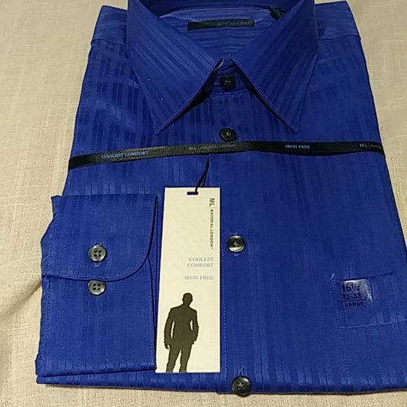 Mens dress shirt ML Material London from Macys - Picture 2 of 4